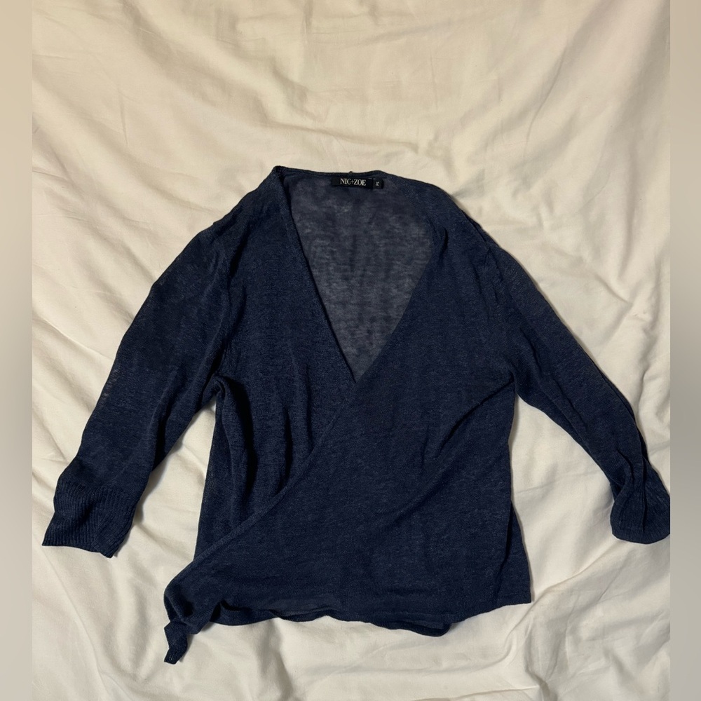 Nic + Zoe wrap top